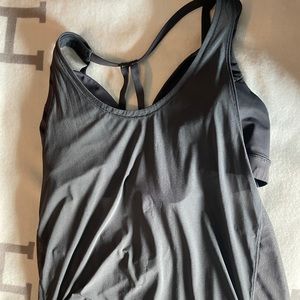 Grey dance lululemon tank top size 10 NWOT